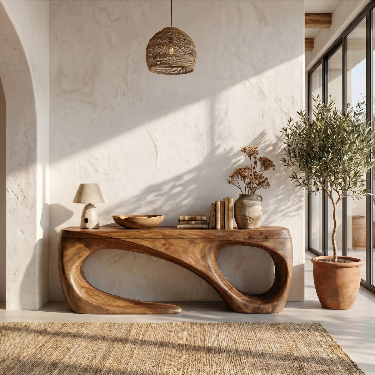 Rustic Console Table