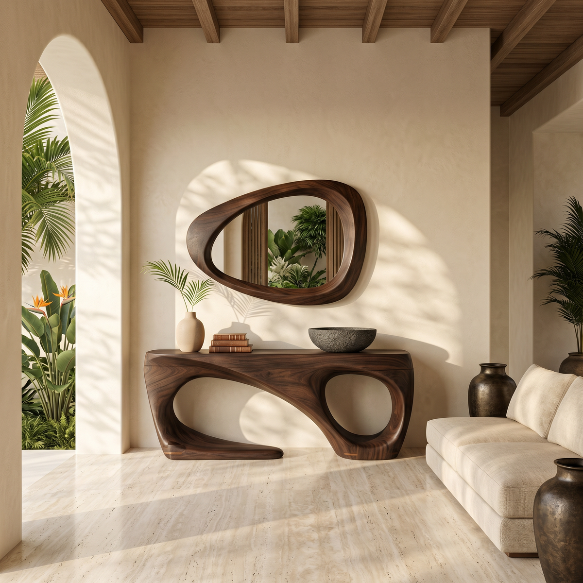 Rustic Console Table