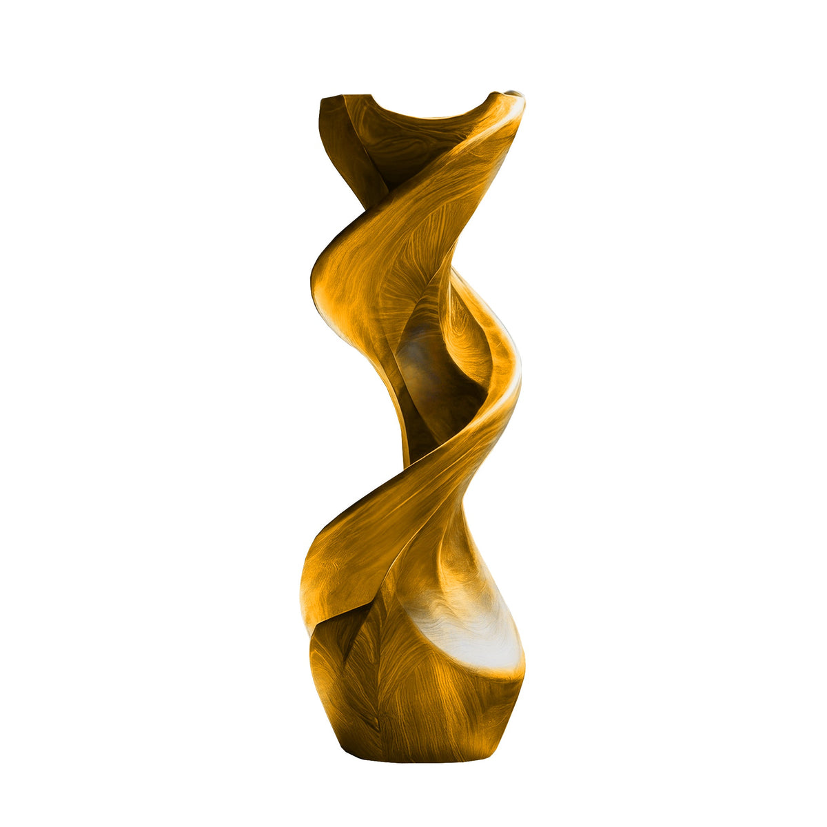 Sylvaris Sculpted Solid Wood Pedestal Stand
